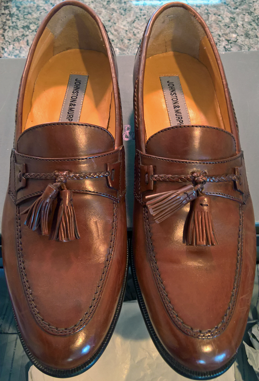 Shoes, Johnston & Murphy Vauter Tassel 8M