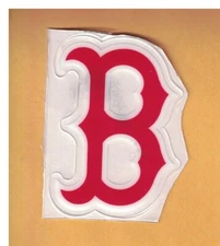 Boston Red Sox FULL SIZE MLB BASEBALL BATTING HELMET DECAL / WINDOW STICKER