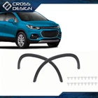 Pair Front Fender Wheel Arch Molding Trim RH LH Fit For 2017-2022 Chevy Trax