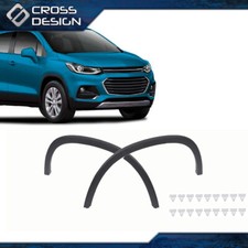 Pair Front Fender Wheel Arch Molding Trim Rh Lh Fit For 2017-2022 Chevy Trax Pair Front Fender Wheel Arch Molding Trim Rh Lh Fit For 2017-2022 Chevy Trax