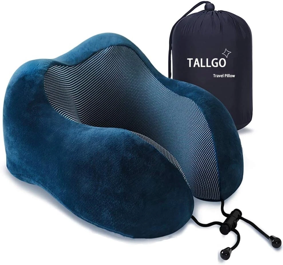 Travel Pillow Best Memory Foam Neck Pillow Head Support Soft Pillo