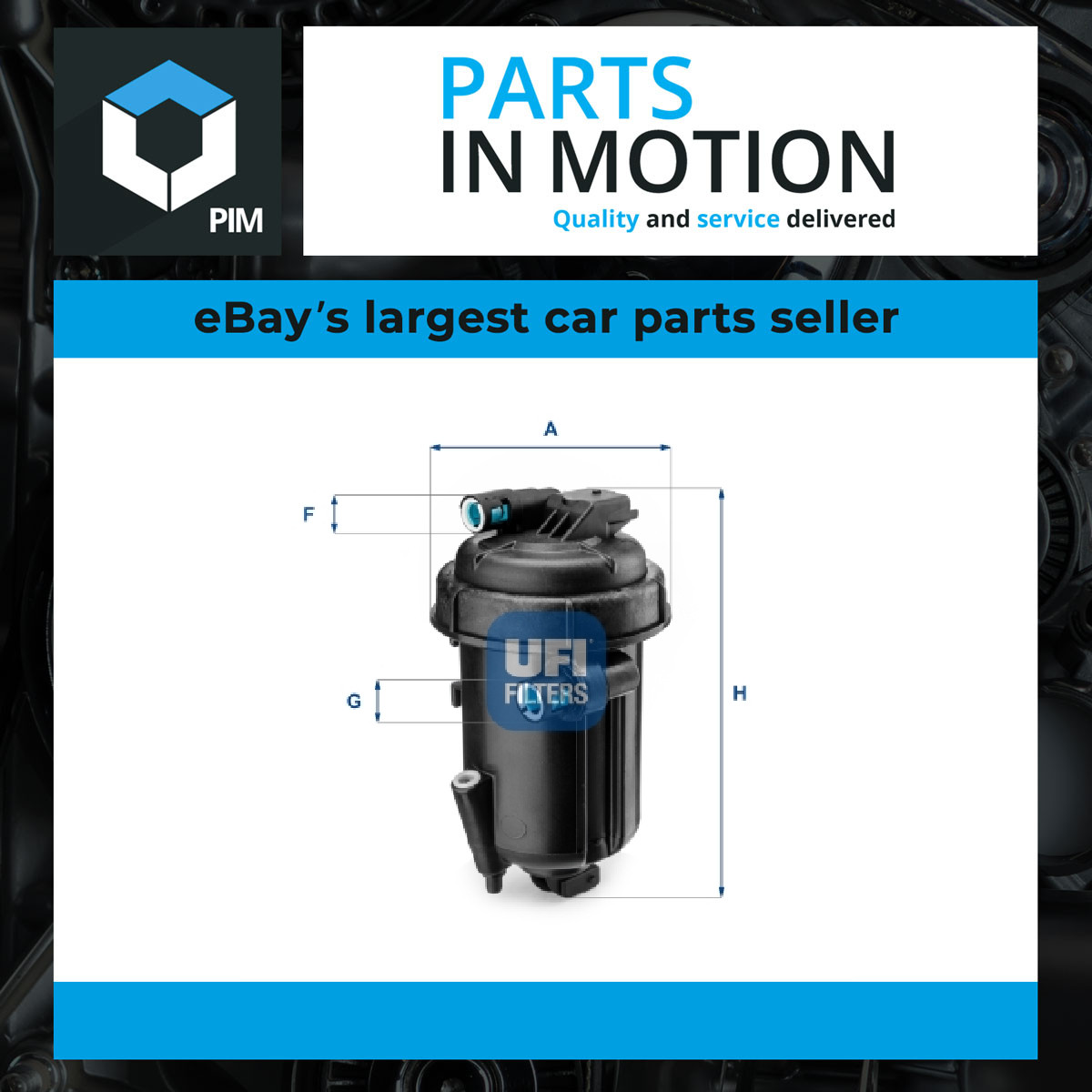 UFI Filters, Fuel Filter 55.163.00, Replacement Fuel Filter, Suitable for Cars, Applicable to Various Models such as Chevrolet, Opel, and Vauxhall - Image 5