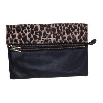 Jasper Conran, Clutch, Damen, Schwarz/Mehrfarbig, 32, 4, 22 cm #Ahr