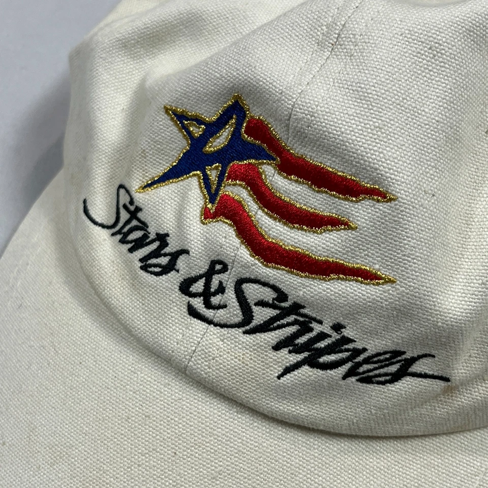 Vintage America's Cup USA Canterbury Hat Cap 90s New Zealand Mens Flag - image 4 of 4