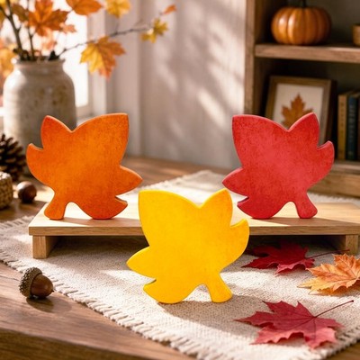 3 Pcs Autumn Harvest Fall Table Decor 7.8 Inch