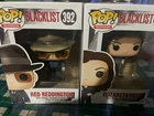 Funko Pop! TELEVISION - BLACKLIST  Red Reddington 392 and Elizabeth Keen 393