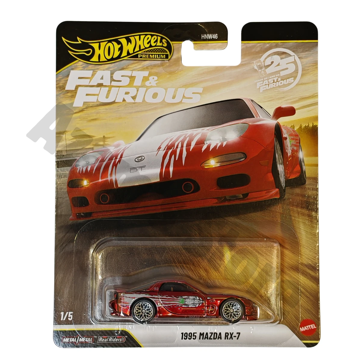 Fast & Furious Mazda RX-7 Contemporary Manufacture Diecast Cars