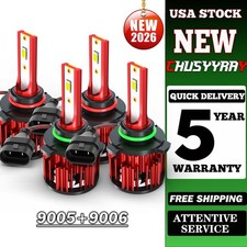 For Gmc Yukon Denali 2000-2006 4x Csp Led Headlight High Low Beam Bulbs White