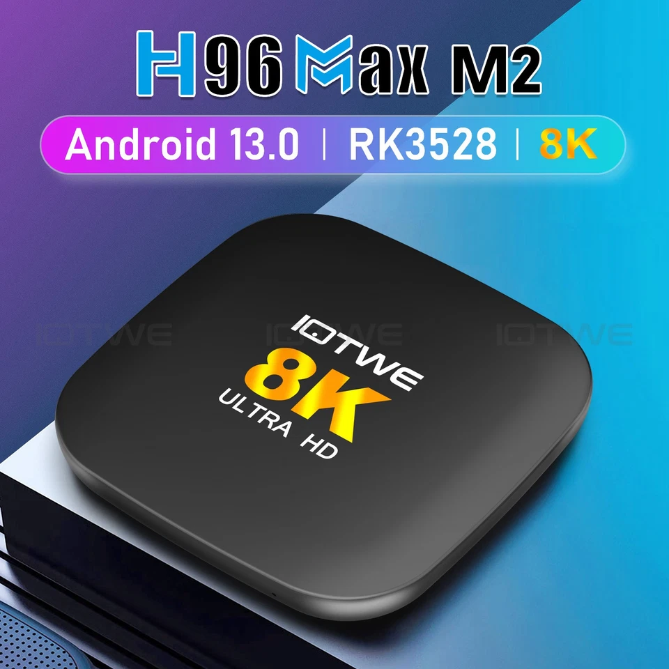 2025 Android13 Tv Box 8K 128GB HDR Dual WIFI YouTube + Apps 5,2 BT TOP OVP NEU - Bild 3 von 4