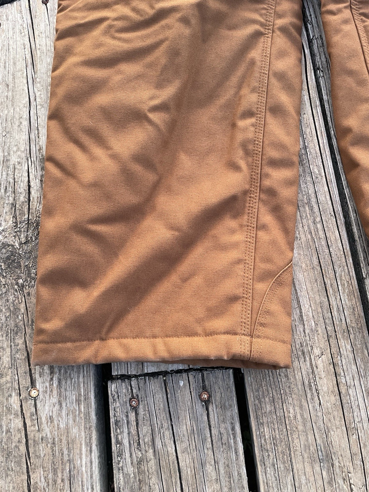 Steel Guard Heavy Coveralls 2 XL Adjustable ShoulderStrapsInsulated Brown Canvas