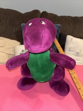 Vintage Barney The Dinosaur DAKIN LYONS GROUP Original 10 Plush Backyard Gang