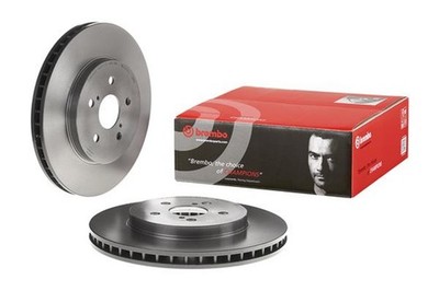 2x Bremsscheibe PRIME LINE - UV Coated BREMBO 09.A109.11 für LEXUS RX 300 MCU35_