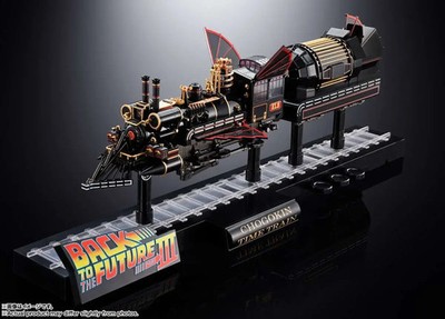 BACK TO THE FUTURE 3 TIME TRAIN CHOGOKIN TAMASHII NATIONS 40TH ANN. BANDAI