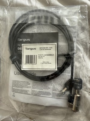 7x Targus Defcon MKL Kabelschloss für Notebooks ASP4925MKEUX