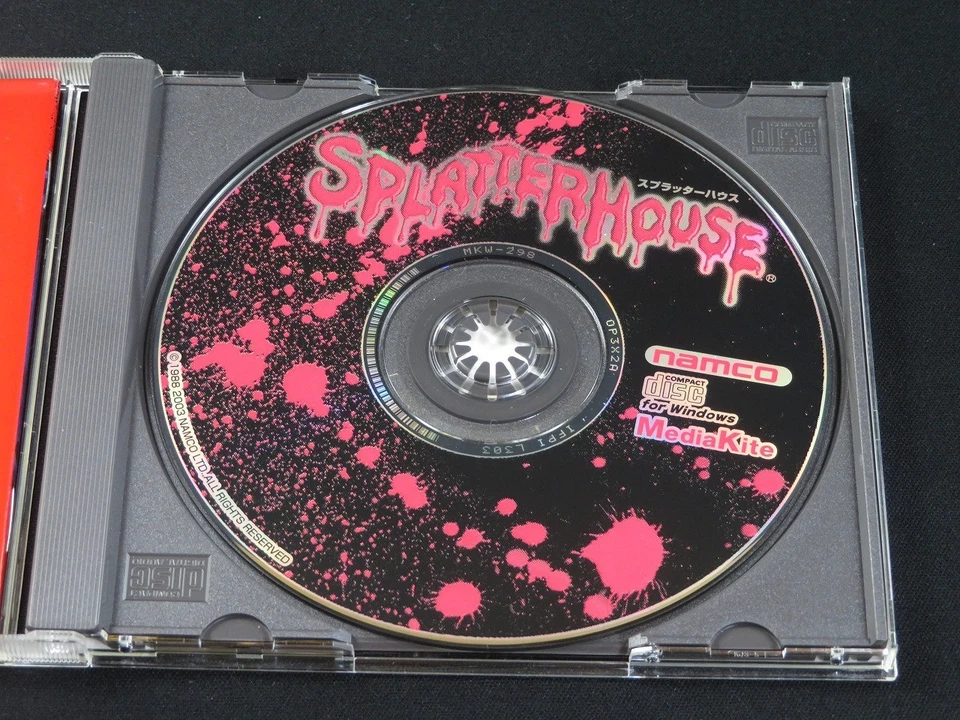Tested SPLATTER HOUSE w/ Spine Card Obi Windows PC Game (c)namco made in Japan 3 - Image 3 of 4