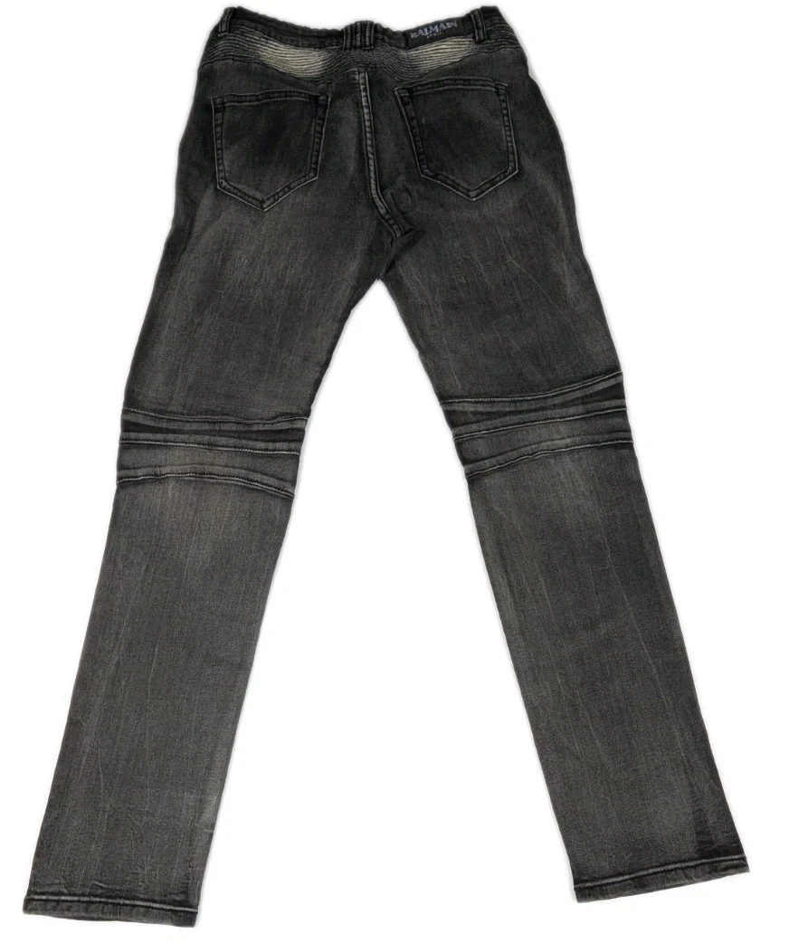 Black Balmain Biker Jeans for Men for sale | eBay