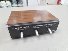 Realistic Stereo Remote Speaker Switch 3-Way by Radio Shack Cat 40-125