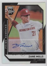 2021 Elite Extra Edition Prime Numbers A Signatures 26/220 Zane Mills Auto 0c6