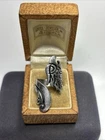 Vintage A. Cazares Taxco Mexico Sterling Silver Asjustable Wrap Eagle Ring