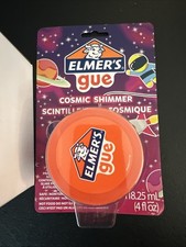 Elmer's Gue Premade Slime Cosmic Shimmer Glitter Slime 4 oz. - 4 PACK