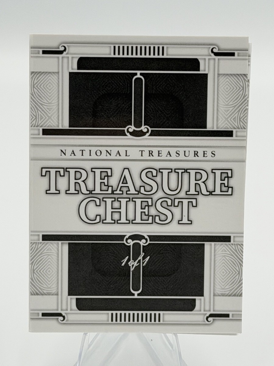 2025 Panini NT 24 Shield Treasure Chest 1/1 Patch Booklet (NFL