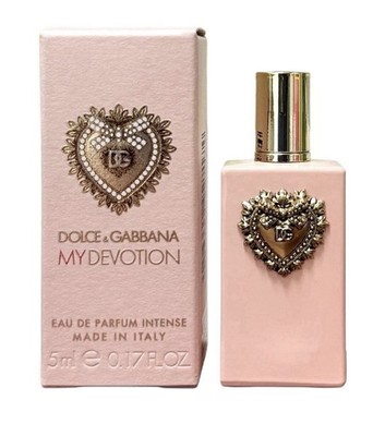 Dolce & Gabbana MY DEVOTION Eau de Parfum Intense MINI Splash 0.17oz FREE GIFT