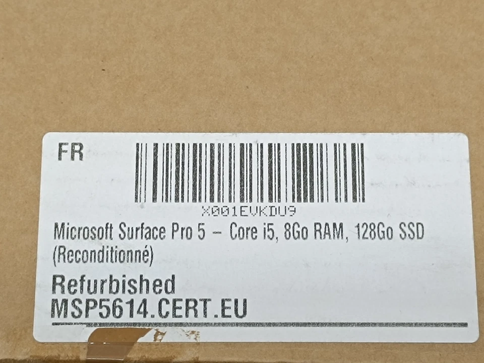 Microsoft Surface Pro 5 Intel i5 8GB/128GB /12.3" Touch/M1796_0,99_6 - Bild 3 von 4