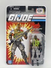 GI Joe Heavy Machine Gunner Roadblock 25th Anniversary Cartoon Series 2007 New