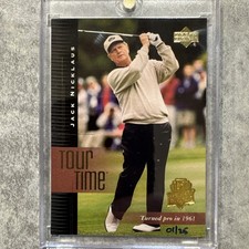 2026 Upper Deck 25th Anniversary Jack Nicklaus 01/25 Tour Time
