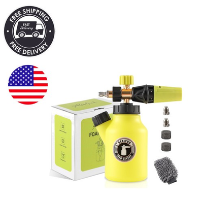 #ad #ad Foam Cannon up to 4500 PSI Foam Cannon for Pressure Washer with 1 4#x27;#x27; Quick ... $29.93