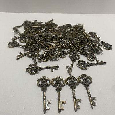 Antique Skeleton Key Bottle Openers - Unique Party Favors Wedding favor 58 ct 