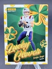 🍀Panini 2025 Instant Lucky Clover Coin Insert Drake Maye Patriots #3 RARE🍀