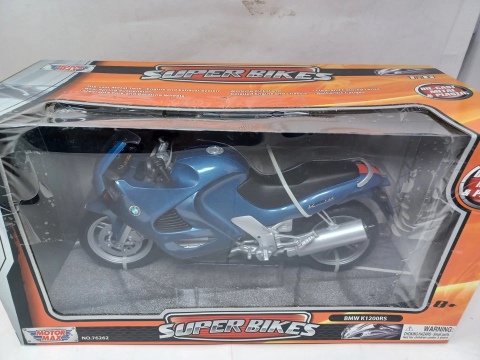 Motor Max BMW K1200RS Super Bikes 1:6 diecast  - Image 2 of 3