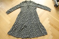 original Opus Gr.38/40 Blumen-Kleid Werani midi lang langarm Damen-kleid locker 