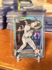 2025 Bowman Chrome Draft Xavier Neyens Aqua Reptilian /125 #BDC-2 ASTROS🔥