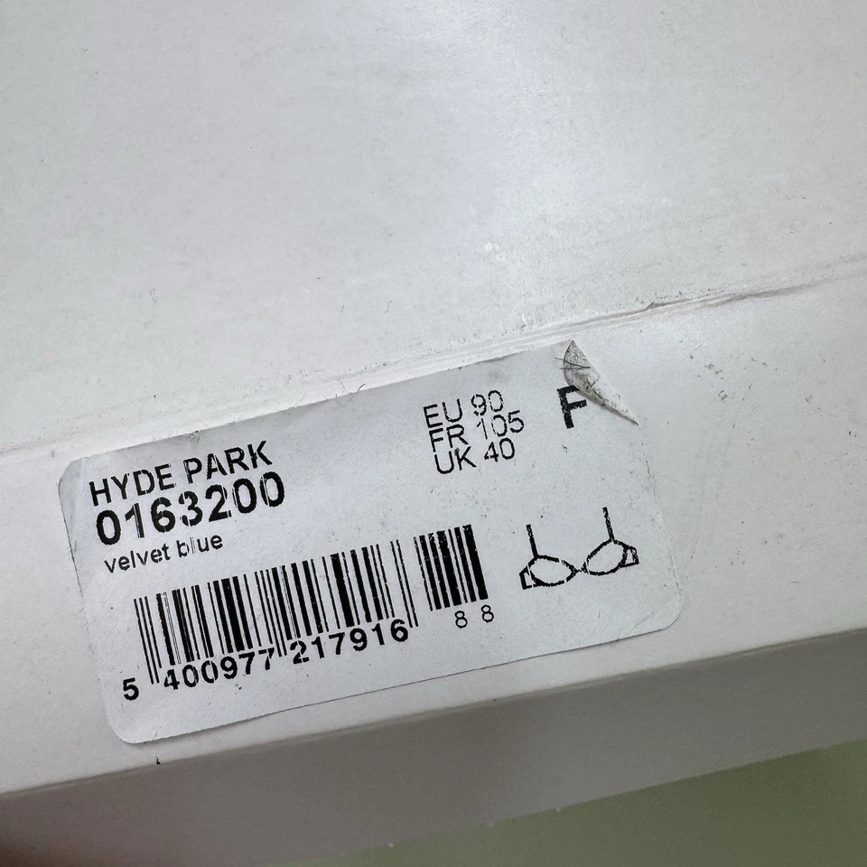 Prima Donna Hyde Park Navy Full Cup Bra 40F BNWT - Image 4 of 4