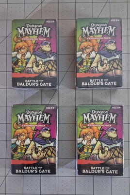 Dungeon Mayhem: Battle for Baldur s Gate Expansion Pack D&D Card Game +?