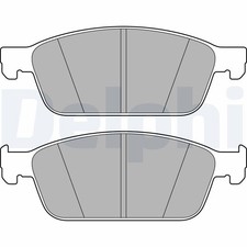 DELPHI Brake Pads Front & Anti-Squeak Plate Fits Ford Focus Kuga Transit Connect