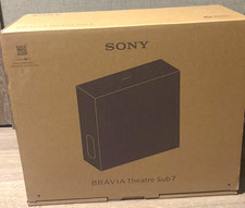 SONY SA-SW7 BRAVIA Theatre Sub 7 nero subwoofer wireless layout bidirezionale NUOVO