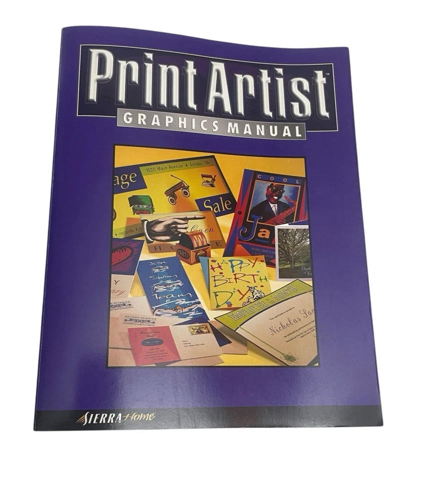 1998 Print Artist Platinum PC CD-ROM Software Sierra Home 150,000+ Graphics Comp - Image 4 of 4