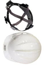 BULLARD 62WHR HARD HAT FRONT BRIM WHITE 4 POINT VENTED