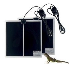Reptile Heating Mat 2PCS Reptile Heating Pad with Temperature Adjustment for ...