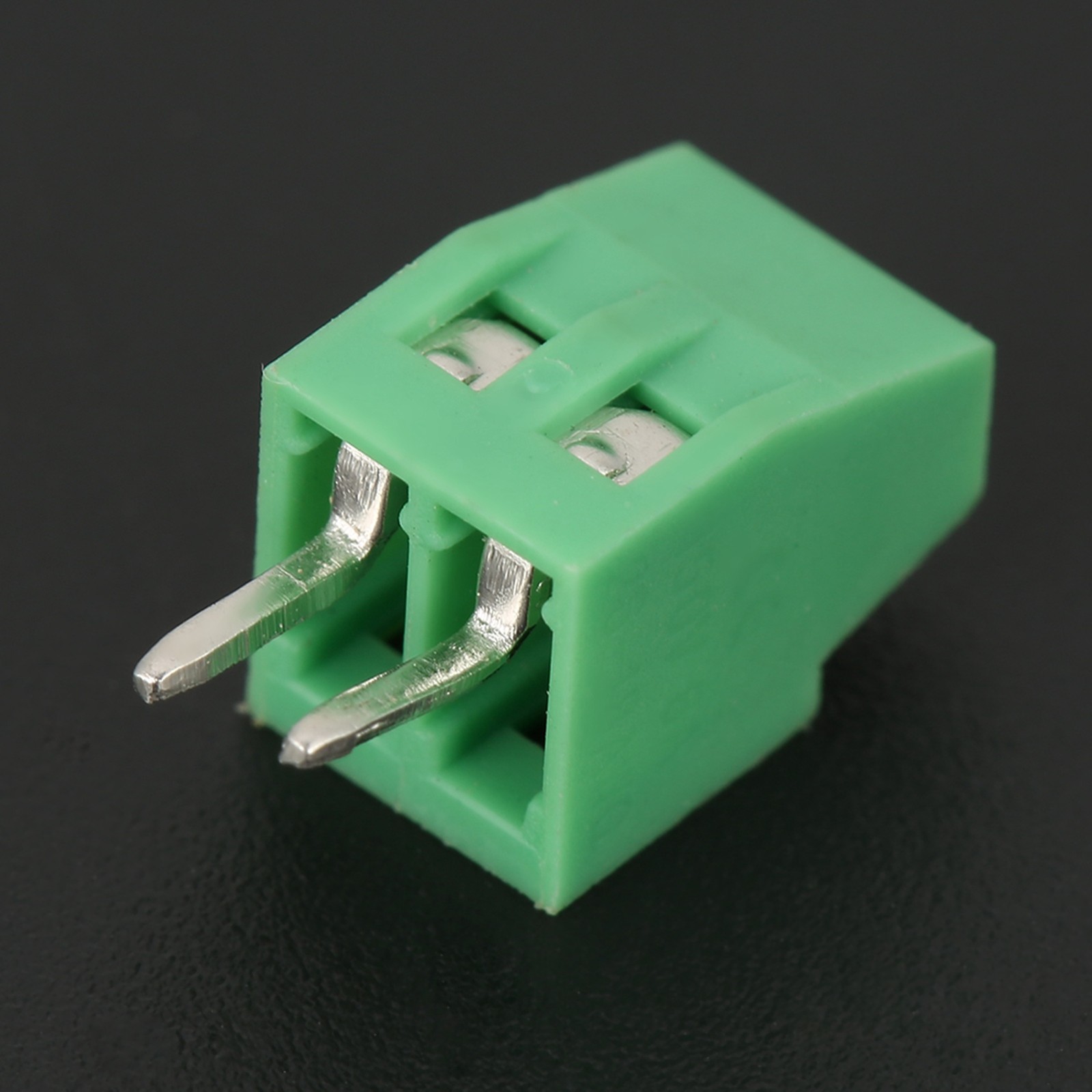 50pcs 2 Pin Terminal Block Connector For PCB Wiring
