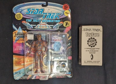 Star Trek Next Generation Identity Crisis Geordi Laforge Set: Basic + ToyFare