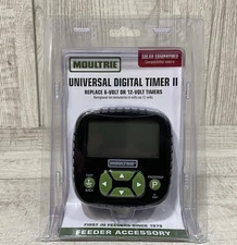 Moultrie Universal Feeding Digital Game Feeder Timer Gen 2 Black MFA-13461 Deer