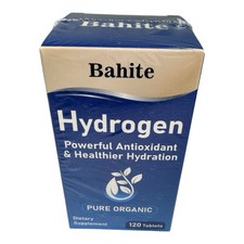 Bahite Hydrogen Water Tablets with Magnesium H2TABS Molecular Hydrogen 120 Tabs