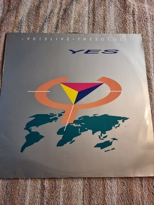 YES-9012LIVE The Solos-UK/EU 1985 ATCO Vinyl LP-Steve Howe/Jon Anderson A-2 B-2