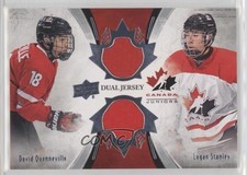 2016 Upper Deck Team Canada Juniors David Quenneville Logan Stanley #TCD-QS 0d7y