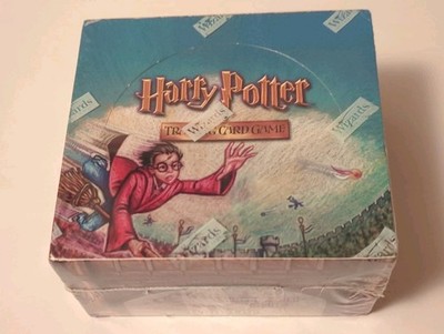 2001 Harry Potter WOTC TCG Quidditch Cup 36 Booster Box Trading Card Game SEALED
