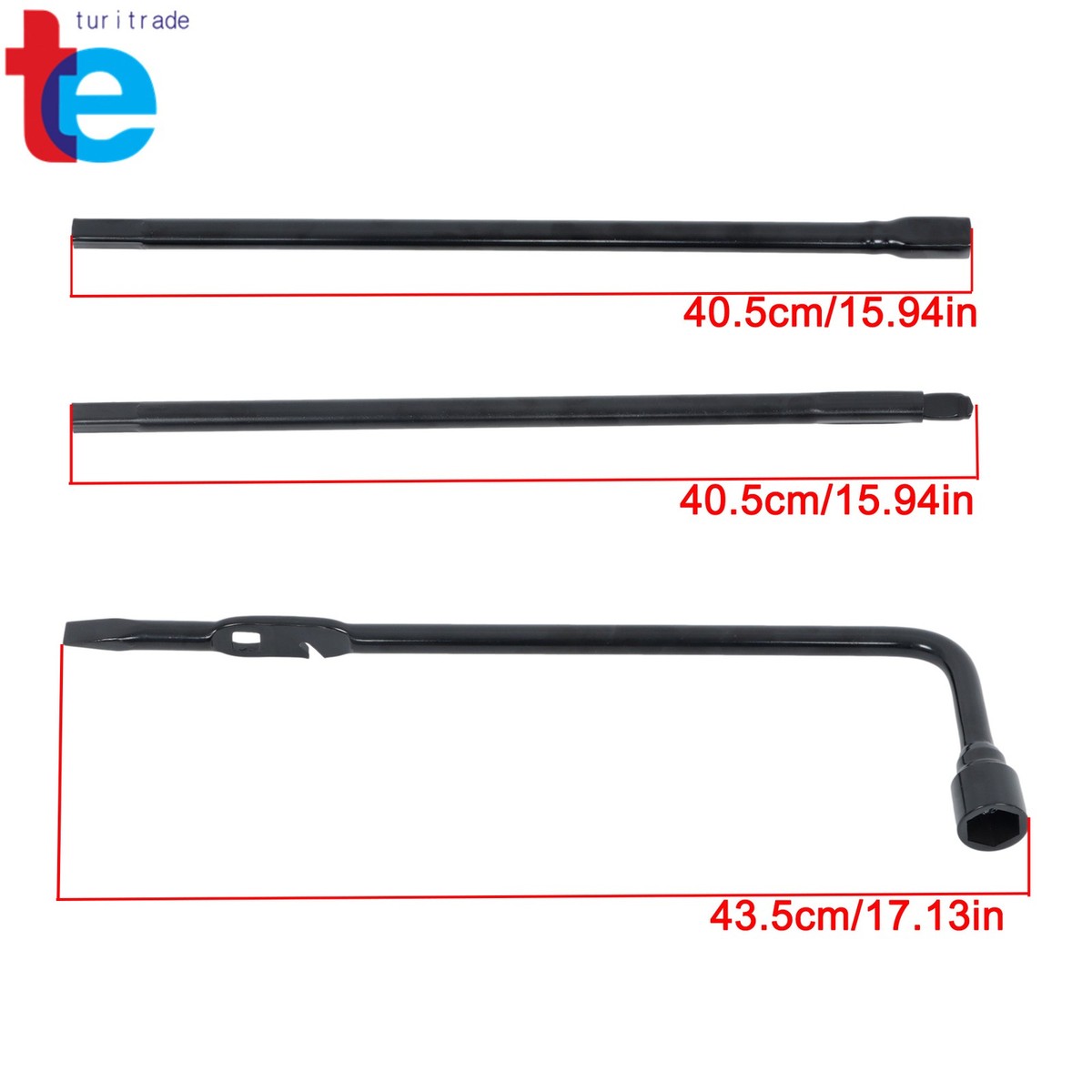 Spare Tire Lug Wrench Tool Kit For GMC Sierra & Chevy Silverado Pickup Trucks